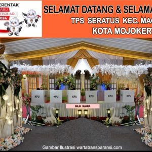 Tingkatkan Partisipasi Pemilih, Pemkot Mojokerto Gelar Lomba TPS Tematik.