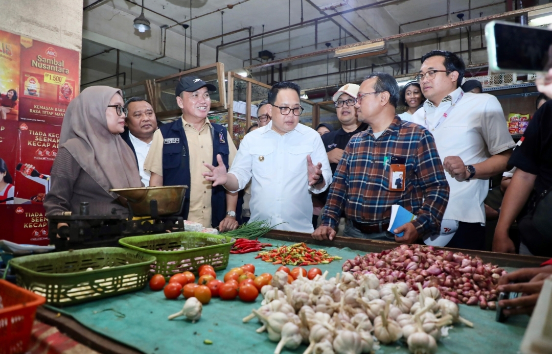 Meski Beras Alami Kenaikan, Pj. Gubernur Sebut Stok Pangan Aman dan Harga Terkendali