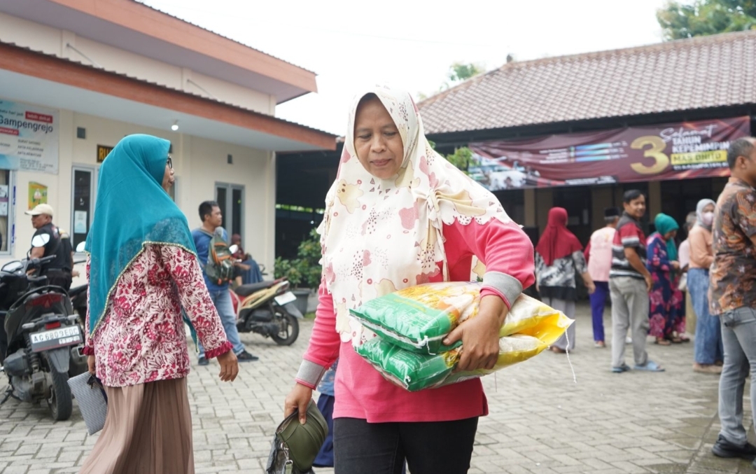 Tekan Laju Inflasi Jelang Idul Fitri, Pemkab Kediri Gencar Adakan Operasi Pasar Murah Secara Merata