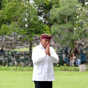 Hadiri Upacara Tawur Agung Kesanga di Candi Prambanan, Menko Muhadjir: Tugas Kita Menjaga Toleransi