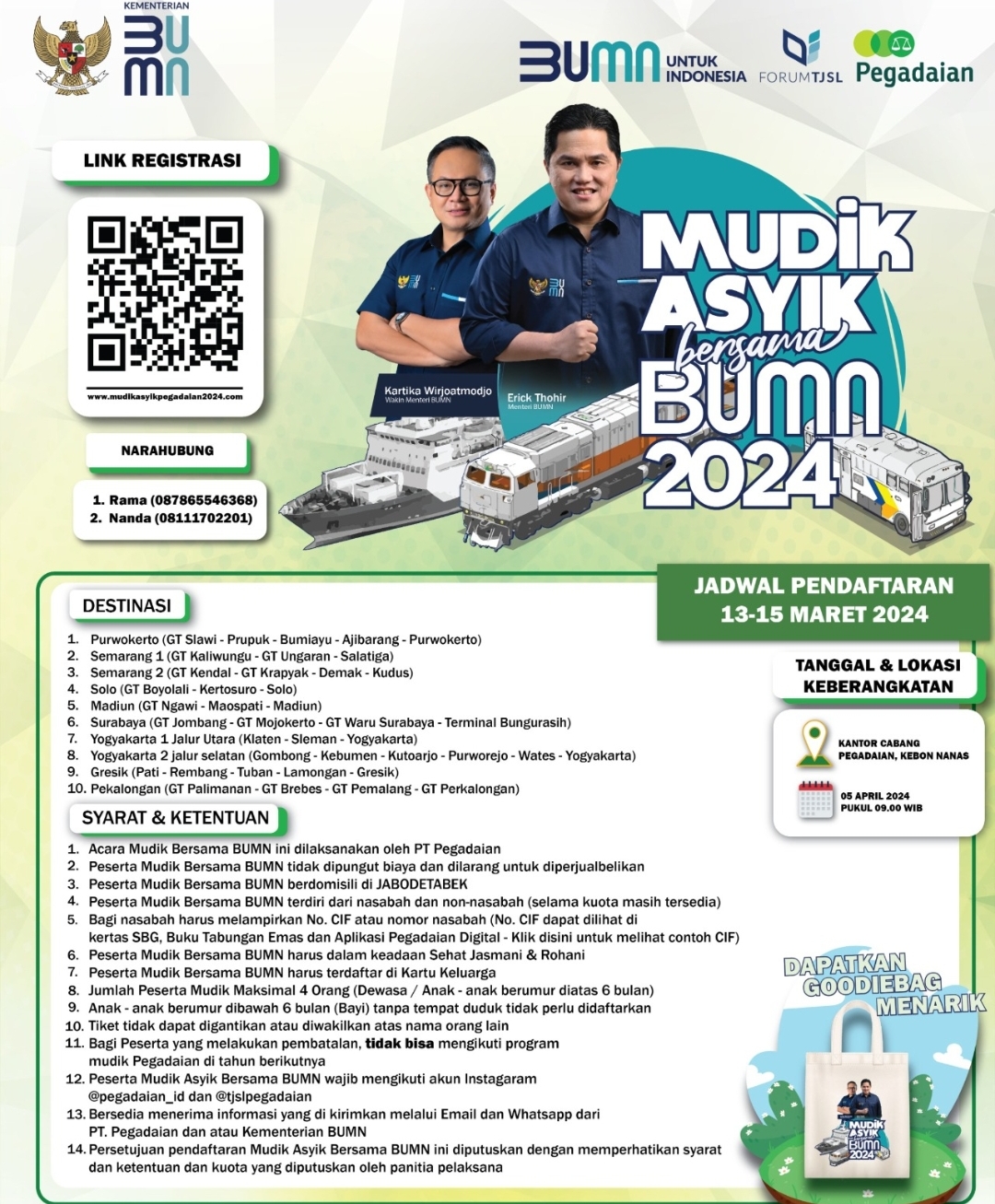 Siap-Siap Daftar! Pegadaian Kembali Menggelar Program Mudik Asik Bersama BUMN