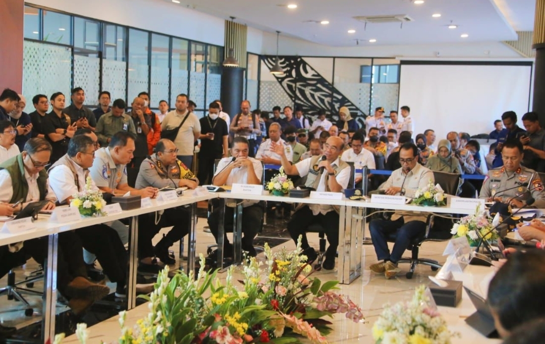 Jelang Mudik, Menko Muhadjir Sidak di Pelabuhan Merak