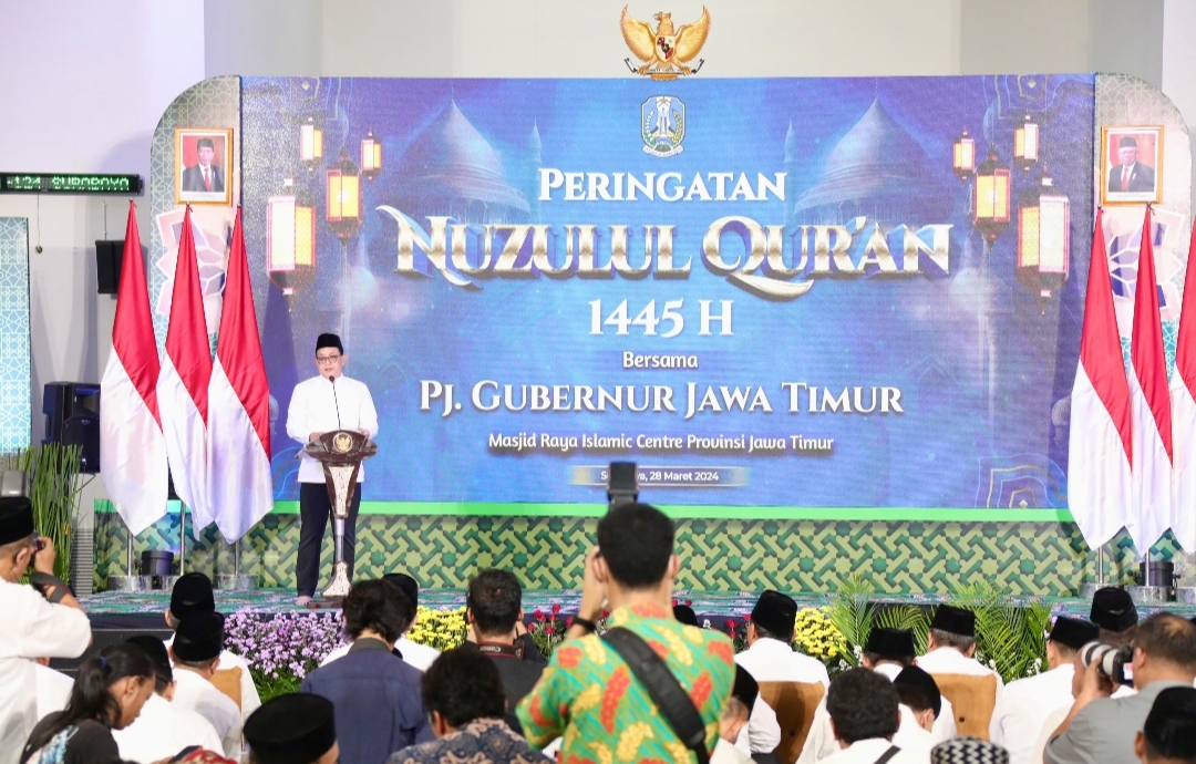 ASN Pemprov Jatim Peringati Nuzulul Qur’an dan Undian 15 Paket Umroh Gratis 