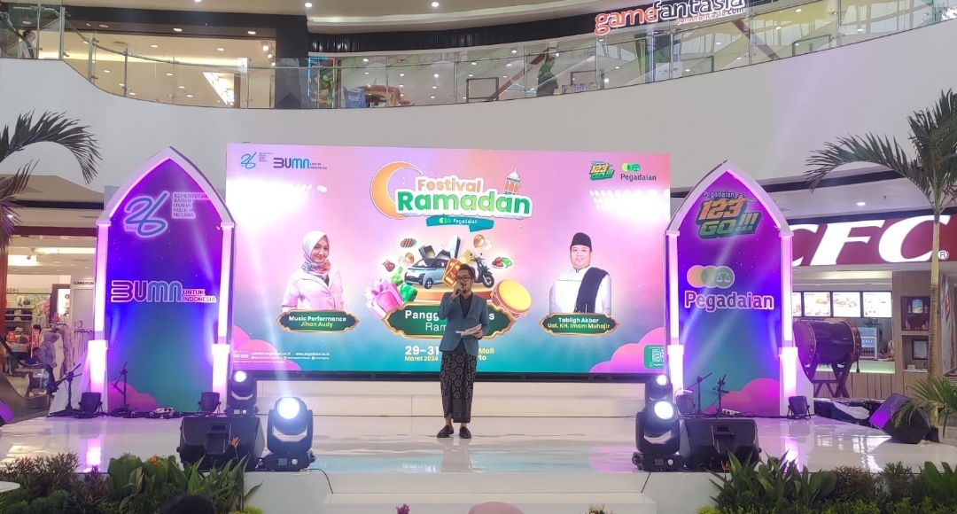 Panggung Emas Festival Ramadan Pegadaian 2024 Hadir di Mojokerto