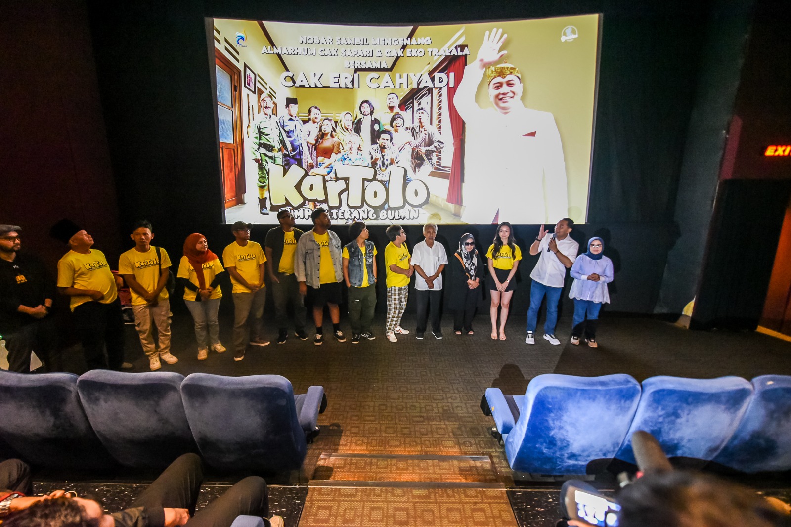 Nobar Kartolo Numpak Terang Bulan, Eri: Filmnya Sarat Pesan Moral dan Karakter Arek Suroboyo