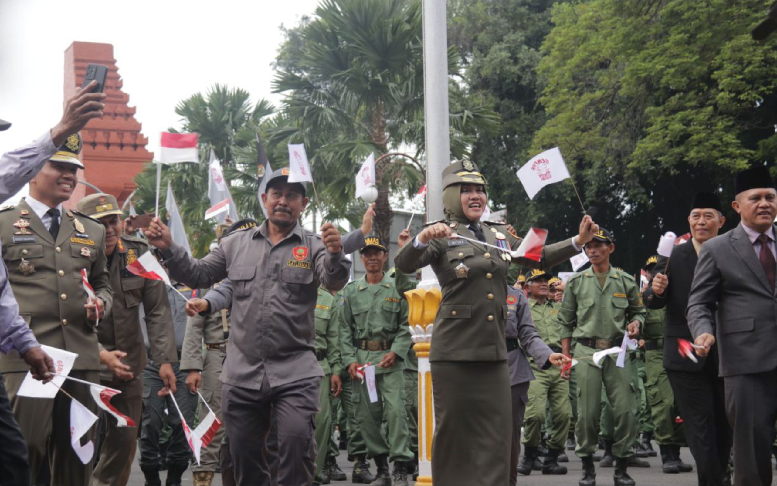 Peringati HUT SATPOL-PP ke-74  Bupati Ikfina Minta Kualitas Tugas Abdi Negara Ditingkatkan