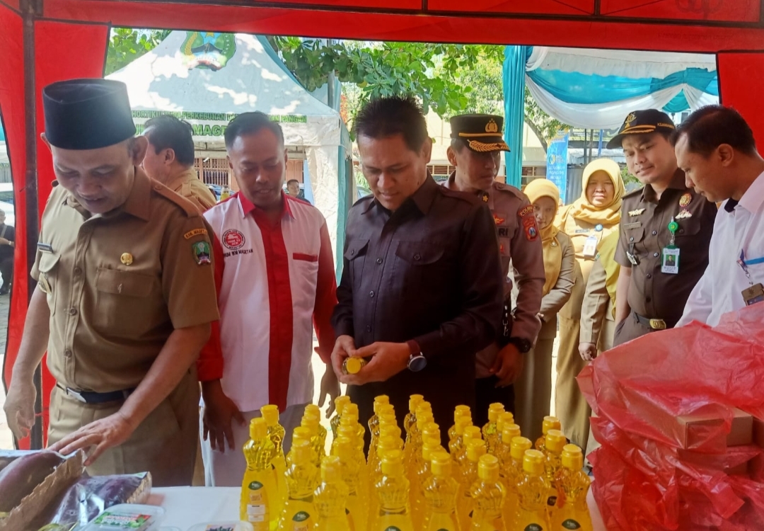 Pemkab Magetan Gelar Bazar Pangan Murah Di Parkir Pasar Baru