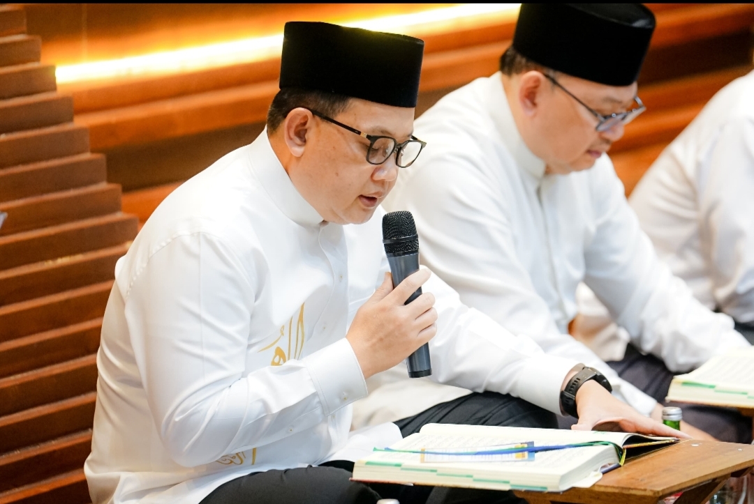 Khotmil Qur’an Bersama Kepala OPD di Malam ke 25 Ramadan, Pj. Gubernur Adhy: Ikhtiar Raih Berkahnya Al Qur’an