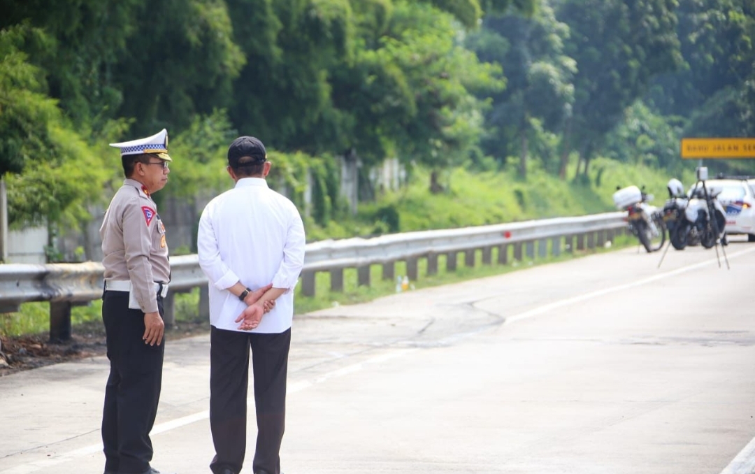 Menko Muhadjir Gerak Cepat Tangani Kecelakaan di Ruas Tol Cikampek KM 58