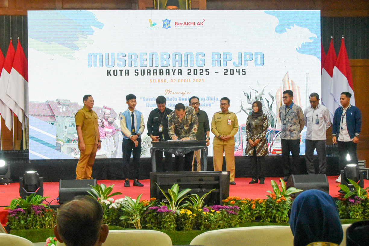 Penyusunan RPJPD Kota Surabaya 2024-2045 Utamakan Bonus Demografi