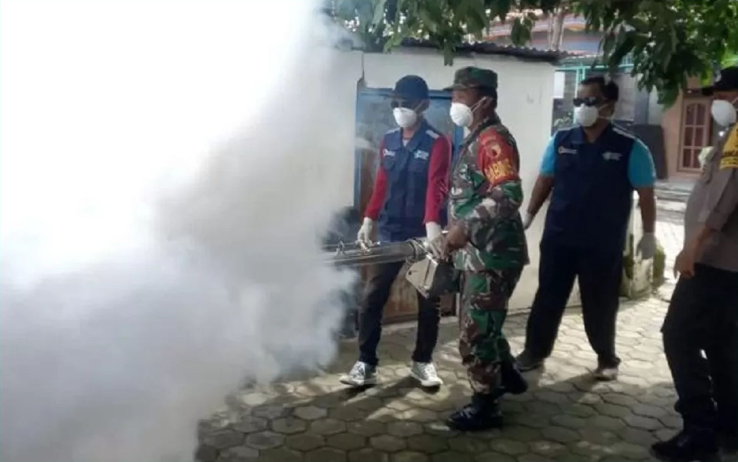 Antisipasi Penumpukan Pasien DBD di RS, Dinkes Kab. Mojokerto Gencar Fogging