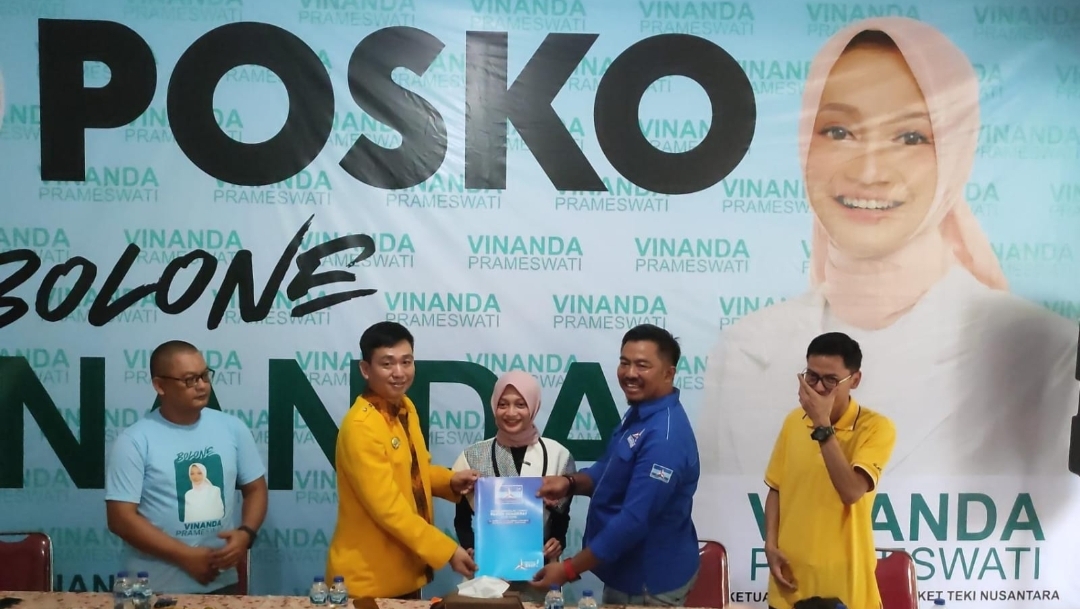 Demokrat dan Golkar Kota Kediri Dukung Vinanda Prameswati Maju Pilkada 2024