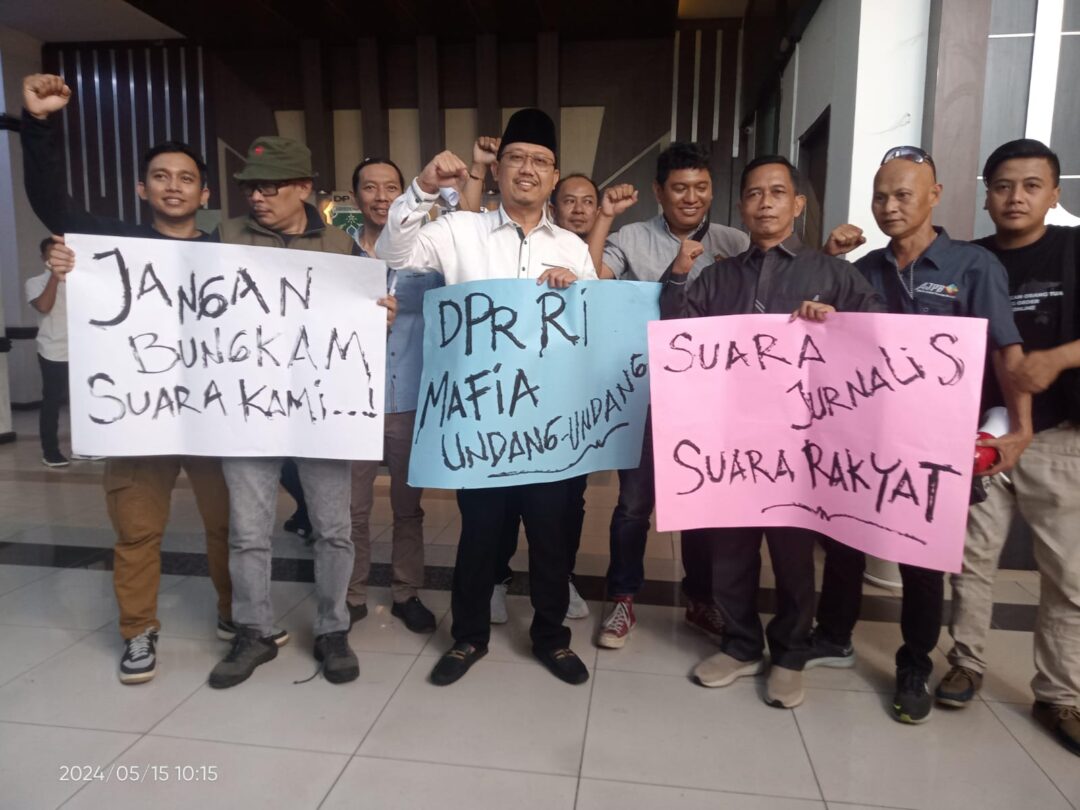 Koalisi Jurnalis Pasuruan Tolak Revisi UU Penyiaran