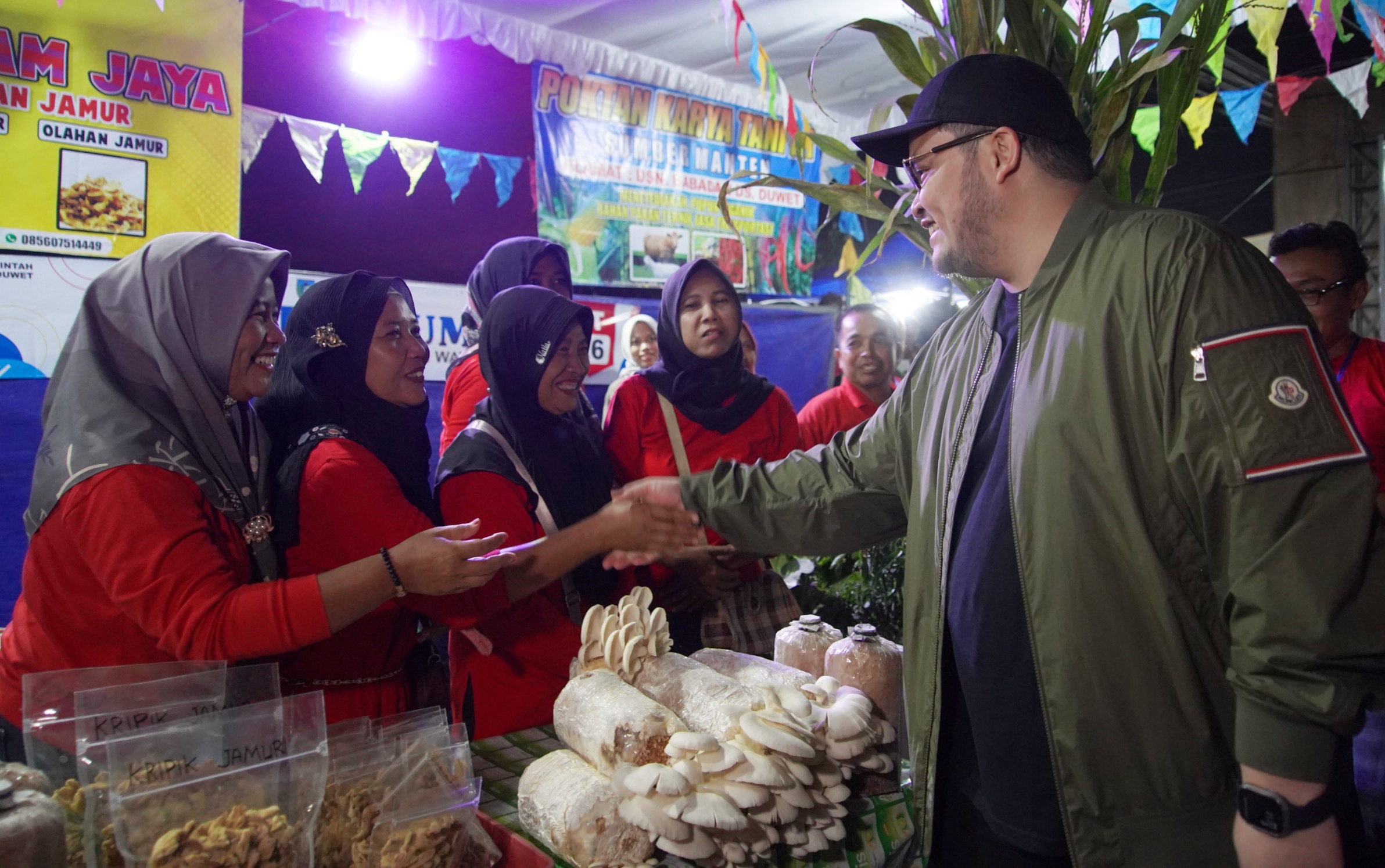 Bupati Kediri Dorong Fasilitasi Perizinan Pelaku UMKM Masyarakat di Desa Duwet