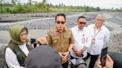 Gubernur Resmikan Tanggul Sungai Mujur dan Jembatan Kloposawit Lumajang