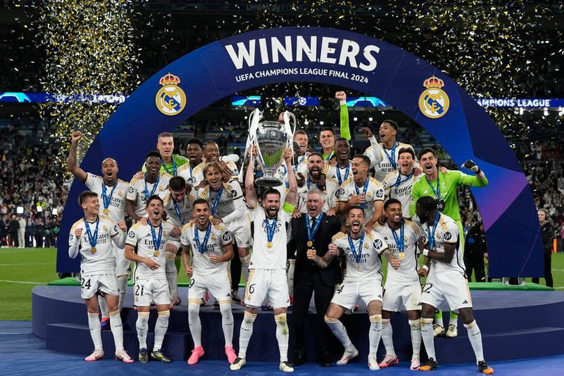 Real Madrid Perpanjang Rekor Juara Liga Champions Ke-15