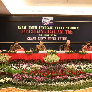 Gelar RUPS, Kinerja Gudang Garam pada 2023 Capai Laba Bersih Rp 5,3 Triliun