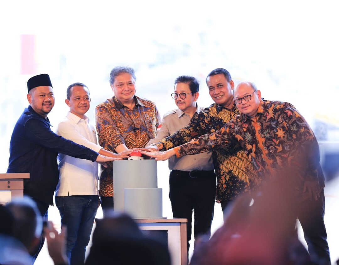 Smelter Tembaga Freeport Gresik Resmi Beroperasi