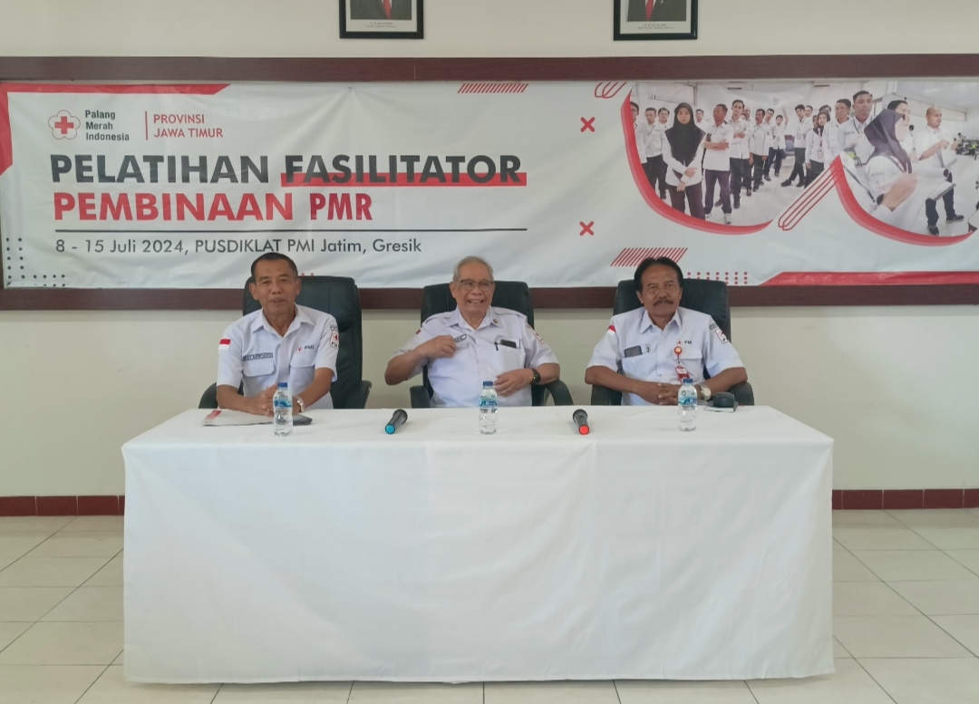 Diikuti 40 Peserta, PMI Jatim Gelar Pelatihan Fasilitator Pembinaan PMR 