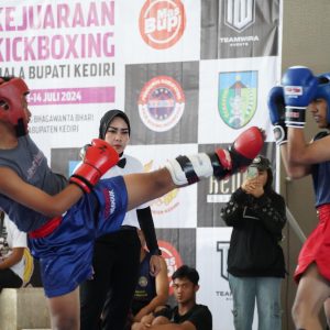 Kejuaraan Kickboxing Piala Bupati Kediri 2024, Mas Dhito: Targetkan Medali di Porprov 2025