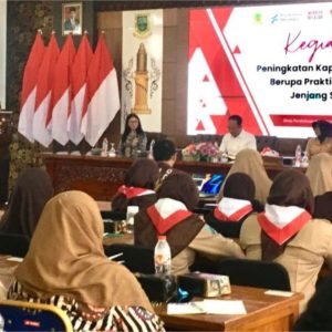 Menuju Indonesia Emas, Disdikbud Kota Mojokerto Lakukan Praktek P5 Guru SMP