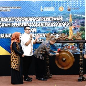 Mitigasi Peredaran Narkoba Pemkot Mojokerto dan BNN Resmikan Kelurahan Bersinar