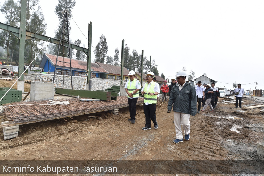 Pembangunan Rest Area dan Tengger Culture Center Pasuruan Baru Capai 40 Persen