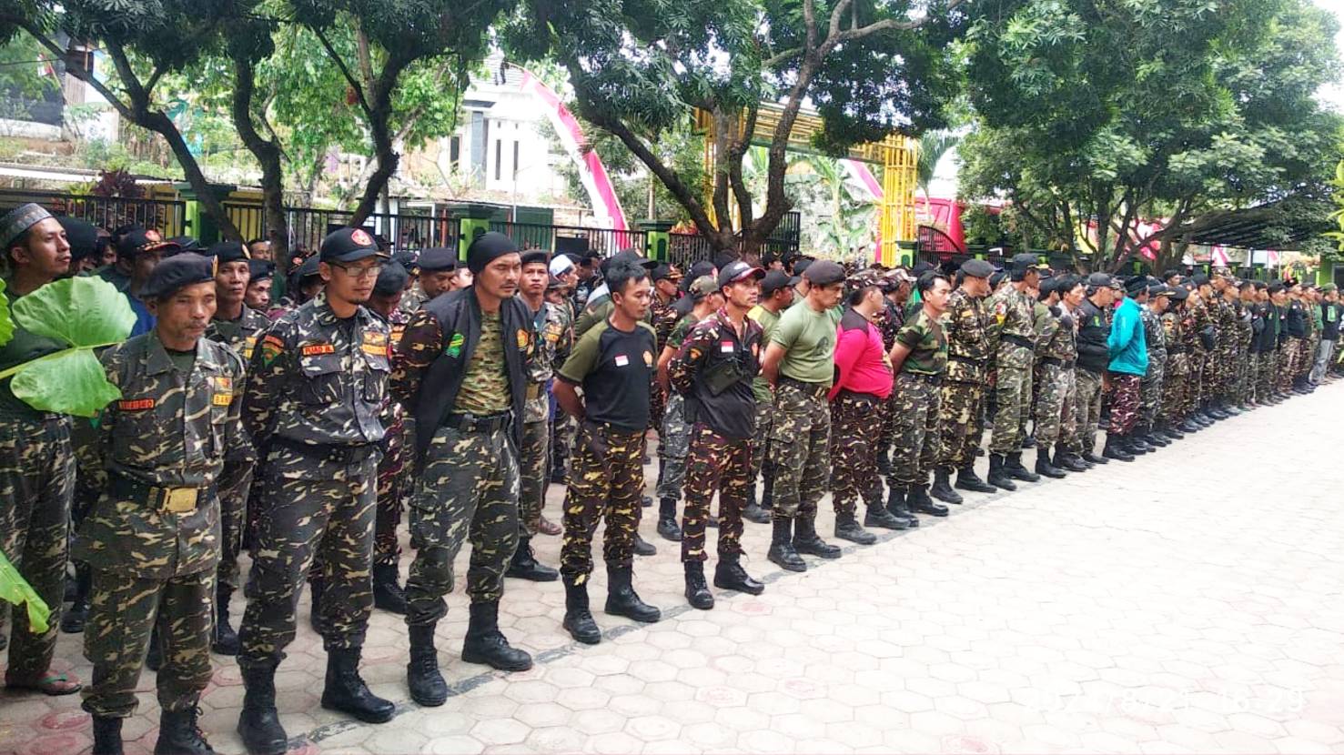 Apel Kesetiaan kepada PBNU, GP Ansor Blitar Berangkatkan Banser ke Pulau Dewata