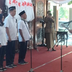 Ketua PMI Jatim H Imam Utomo Lantik Dewan Kehormatan dan Pengurus PMI Kota Mojokerto