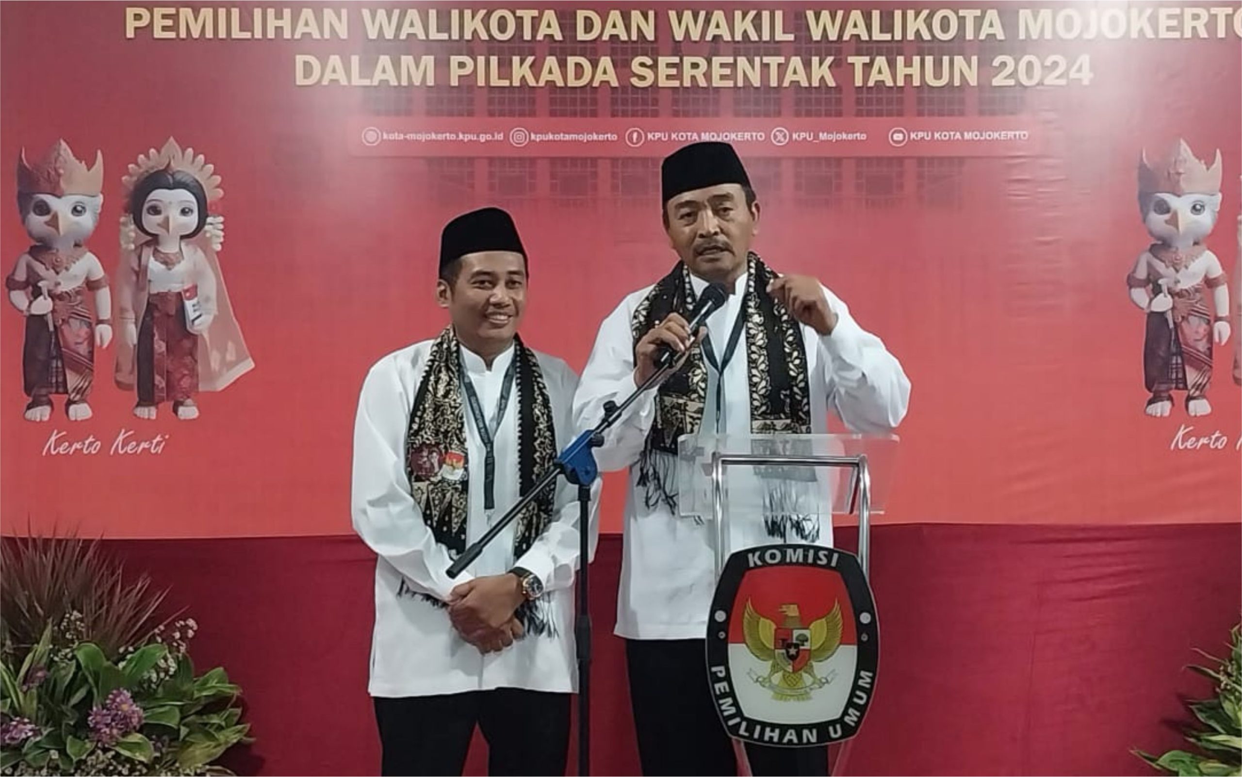 PKB Berkoalisi dengan Rakyat, Daftarkan Gus Juned- Mas Amin  Lawan Koalisi Gajah 