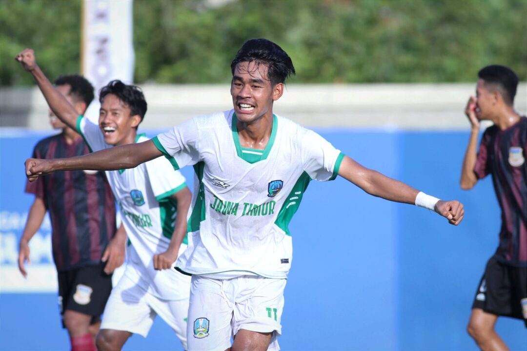 PON 2024 Aceh-Sumut, Tim Sepak Bola Jatim Kalahkan Papua 1-0