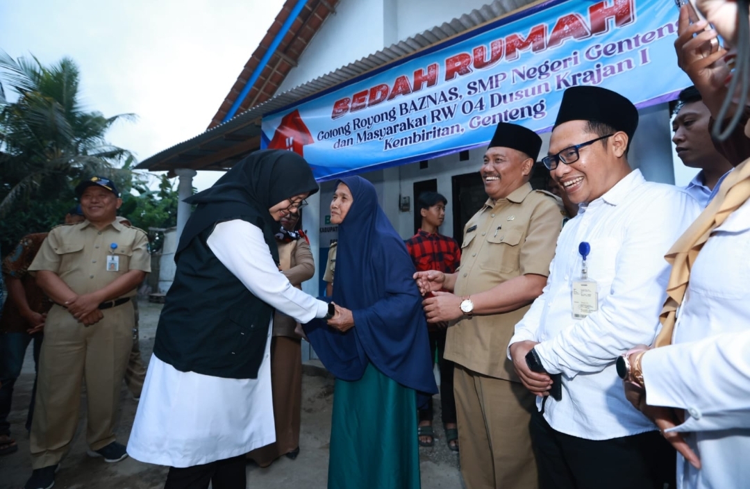 Pemkab Banyuwangi Bersama Baznas Gencarkan Bedah Rumah