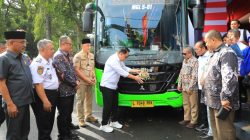 Launching Bus Trans Jatim Koridor V Rute Bangkalan – Terminal Purabaya 