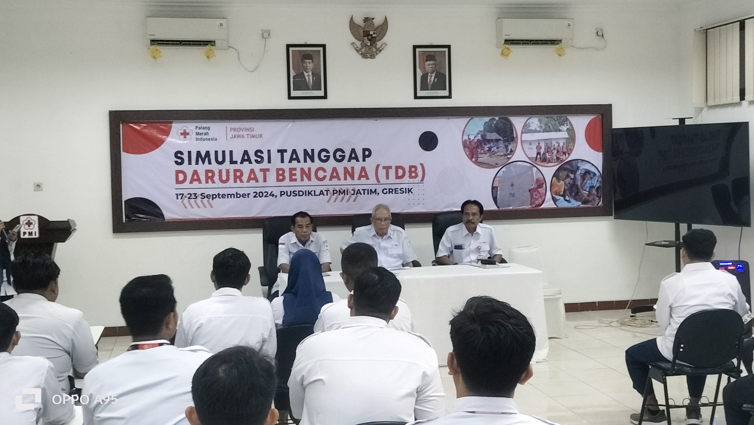 Dibuka Wakil Ketua PMI Soebagyo SW, Diklat Simulasi TDB PMI Jatim Diikuti 40 Peserta