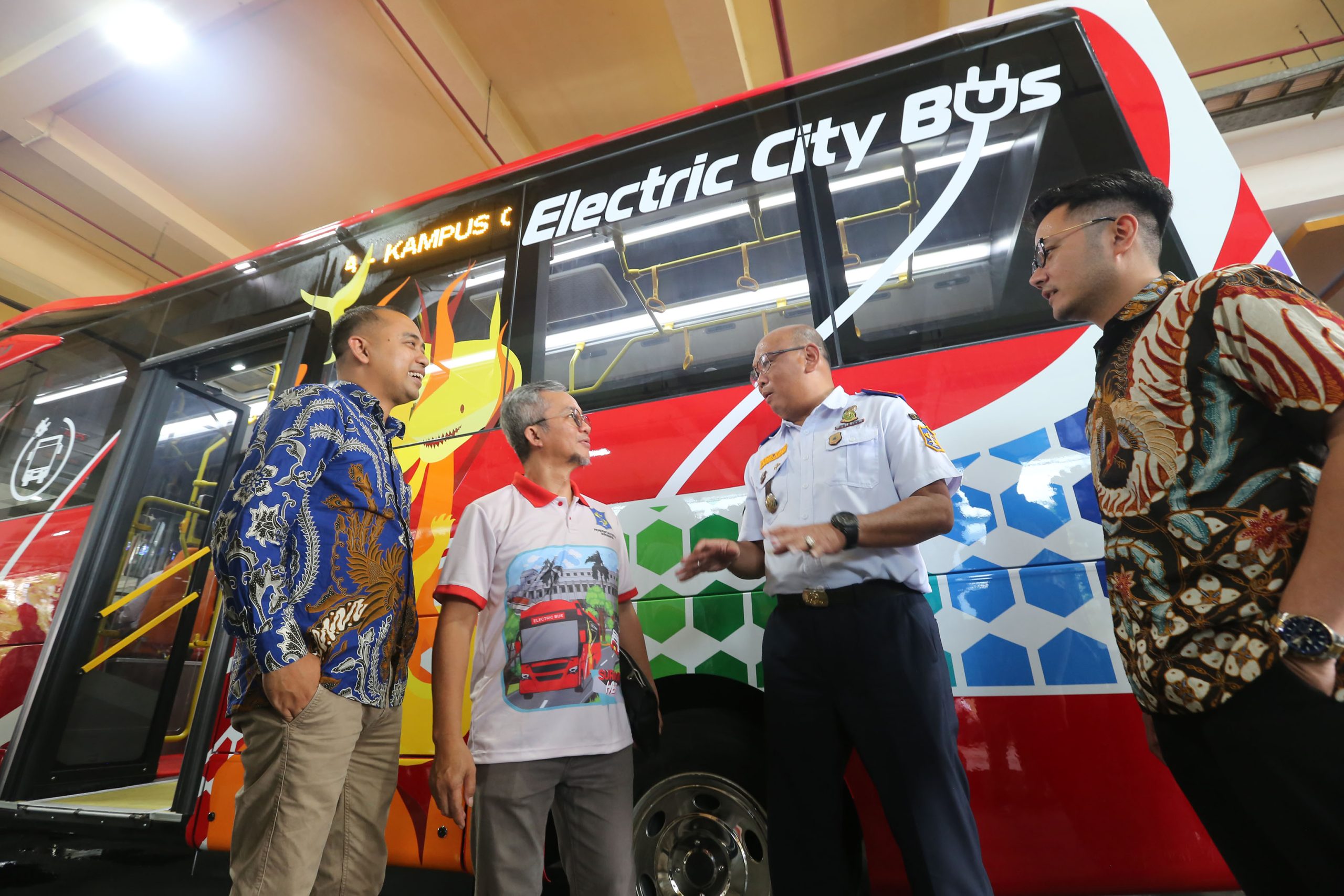 Surabaya Tambah 11 Unit Bus Listrik dan 32 Feeder Wira Wiri, Ini Rutenya