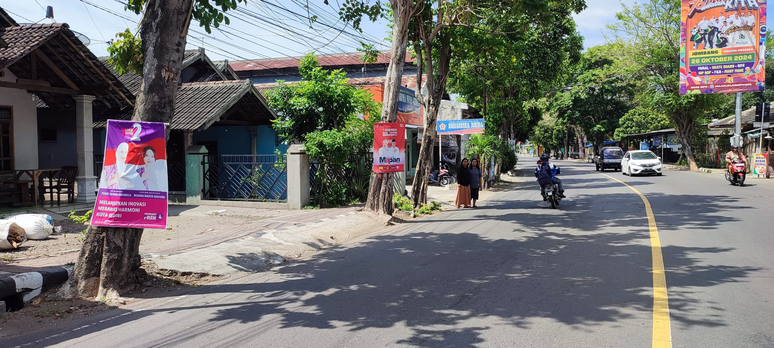 Alat Peraga Kampanye Paslon FREN Memakan Korban, dan Langgar Aturan Kampanye