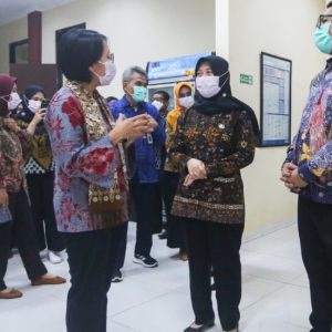 Resmikan Lab BSL-2  Kota Mojokerto Dirjen Kesmas Kemenkes RI Tekankan  Jaga Sehat  Sebelum Sakit