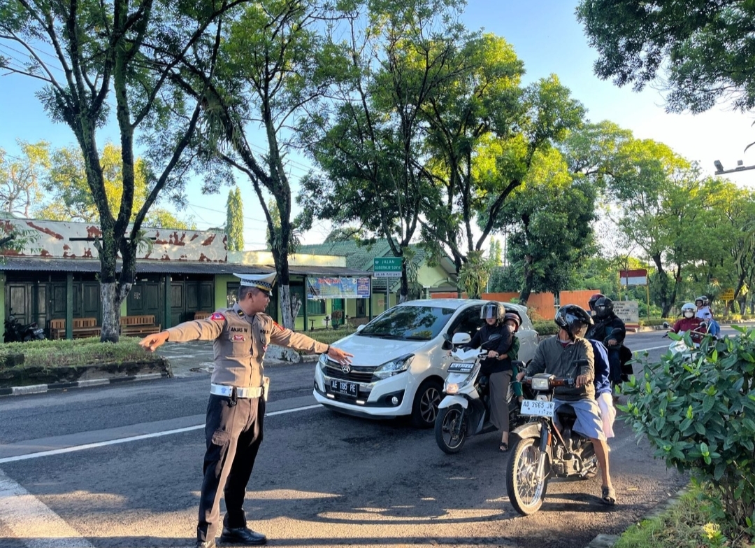 Polres Magetan Larang Pemakaian Knalpot Brong Peserta Kampanye Pilkada