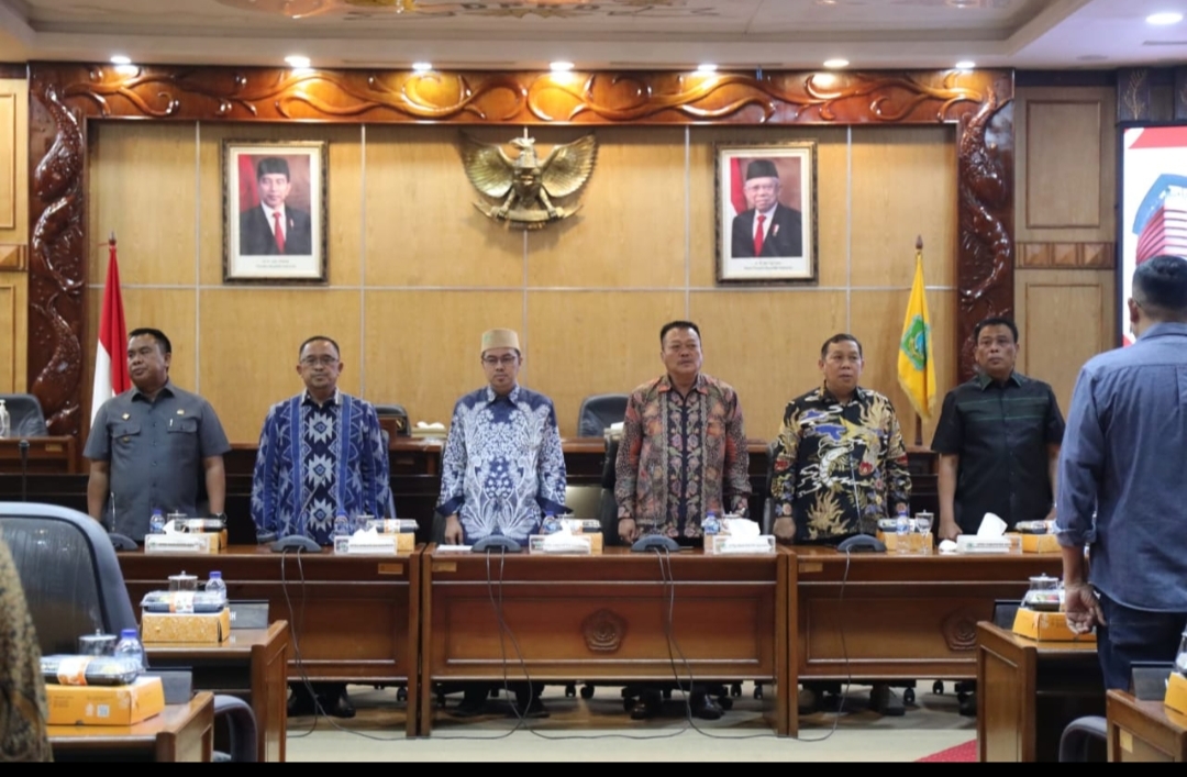 Pimpinan DPRD dan Gelar Rapat Koordinasi Pemberantasan Korupsi Bersama KPK