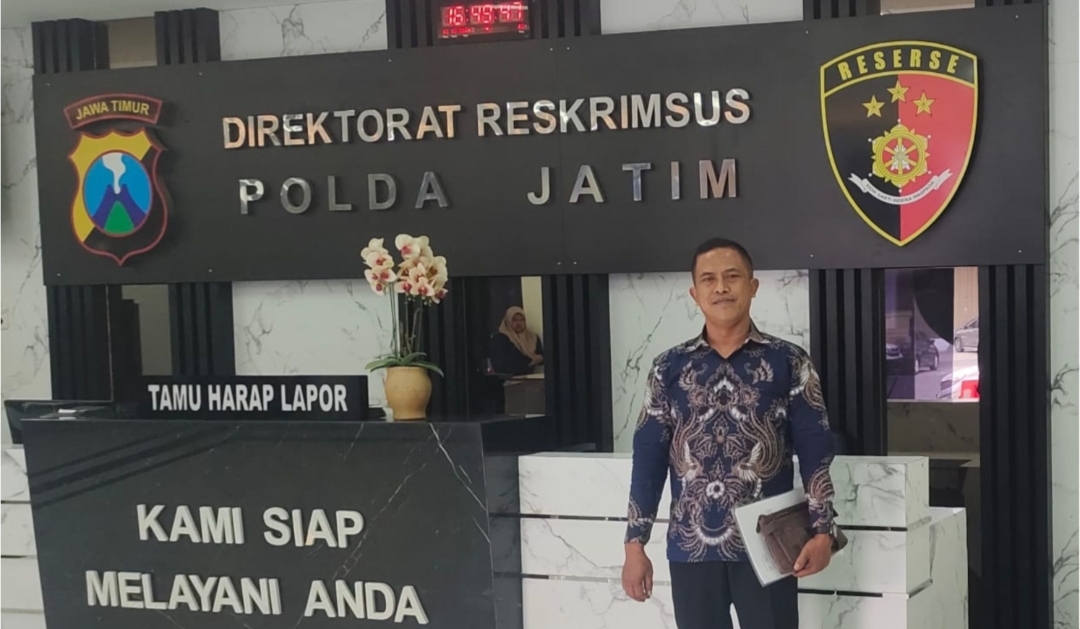 CV. RF  Laporkan   4 Aktor  Intelektual  Terduga Kerusuhan  Sawo-Kutorejo   ke Polda Jatim