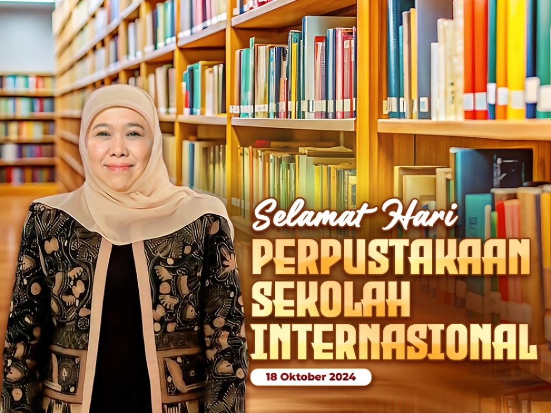 Khofifah Dorong Inovasi Digital di Perpustakaan untuk Tingkatkan Literasi Siswa