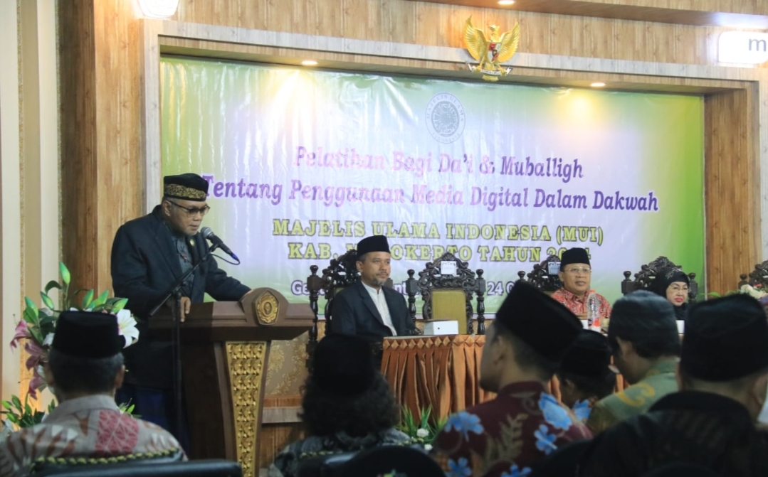 MUI Kab. Mojokerto Gelar Pelatihan Da’i Strategi Dakwah Digital