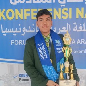 Ryan Naufal Peraih Juara Kedua Olimpiade Bahasa Arab Nasional sebuah Tantangan