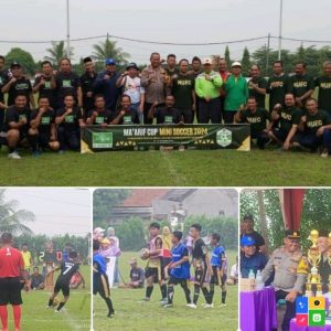 Ma’arif Cup Mini Soccer 2024, Lahirkan Pemain Bertalenta dari Madrasah Sukodono