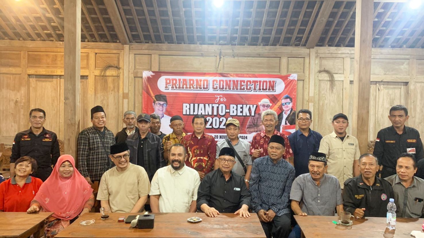 Relawan Priarno Connection Deklarasi Menangkan Pasangan Rizky