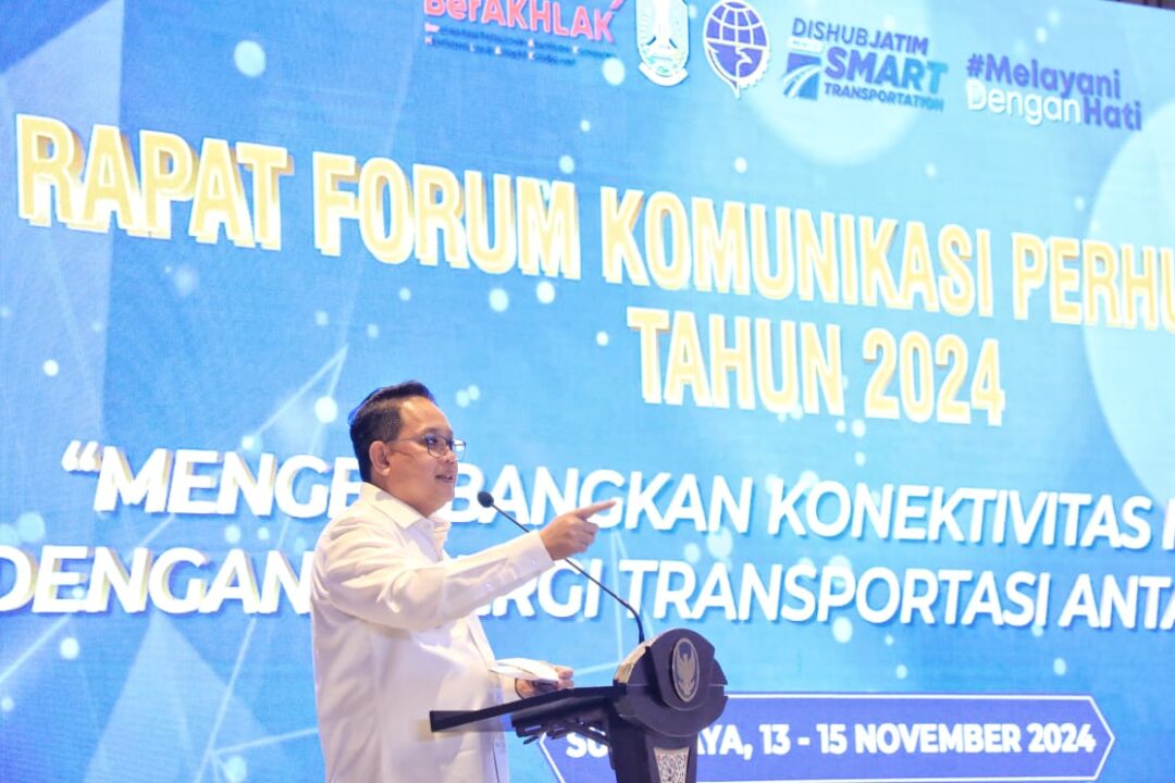 Pj. Gubernur Adhy : Rapat Forum Komunikasi Perhubungan Diharap Hasilkan Rekom Strategis