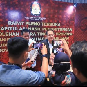 Pj. Gubernur Adhy Pastikan Pleno Rekapitulasi Suara Pilkada Jatim 2024 Lancar