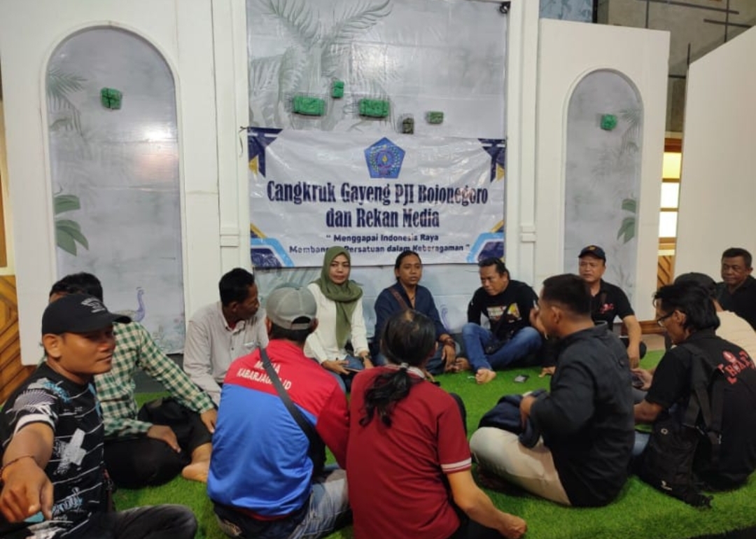 Guyup Rukun Wartawan Bojonegoro di Penghujung Tahun 2024