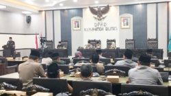 Penyampaian Pandangan Umum Fraksi DPRD Kabupaten Blitar