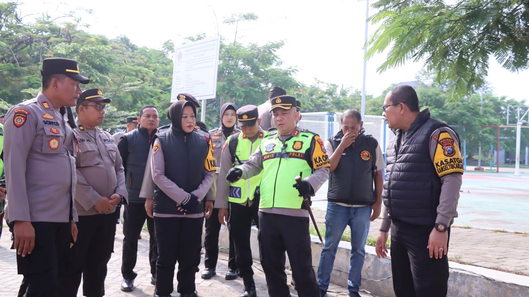 Operasi Semeru 2024, Polres Blitar Patroli Pengecekan Arus Lalin Rawan Kecelakaan